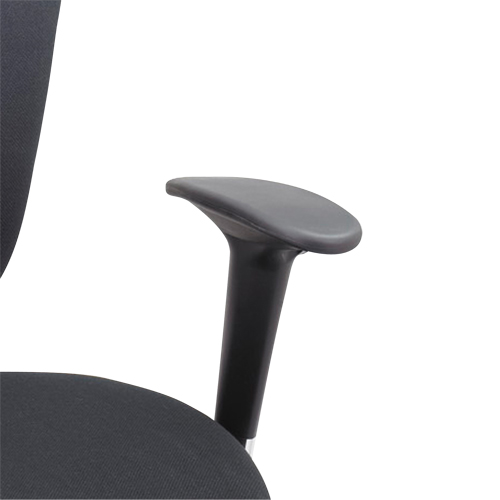 Metro™ Adjustable Height Arms, Pack of 2, Black, Material, Polyurethane, Overall Depth