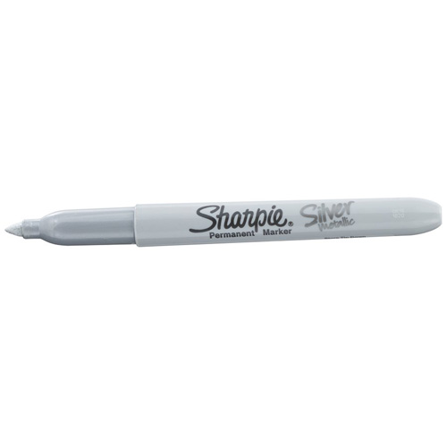 Permanent Marker, Colour, Silver, Tip Type, Fine, Sold/Priced Per, Marker
