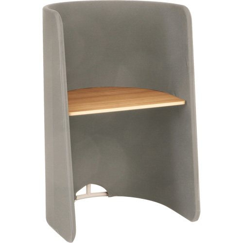 Roam™ Touchdown Workstation, Each, 51-1/2", Overall Width, 33", Overall Depth, 30", Colour, Grey