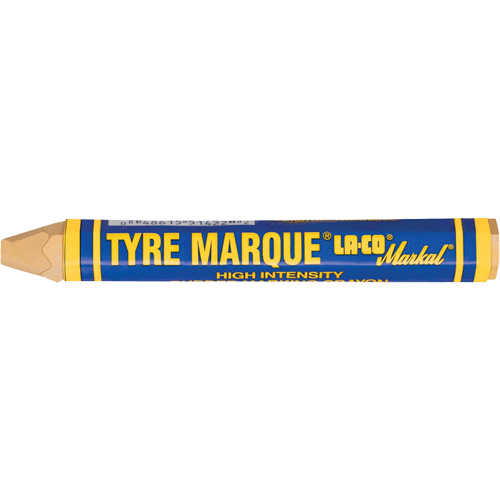 Tyre Marque® Paint Marker, Colour, Yellow, Marker Type, Solid Stick, Marking Range, -20°F to 130°F (-29°C to 54°C)