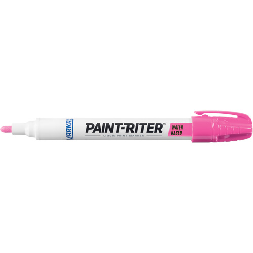 Paint-Riter™ Water-Based Paint Marker, Colour, Pink, Marker Type, Liquid, Marking Temperature Range, 40°F - 150°F (4°C - 66°C), Tip Size, 4.5 mm