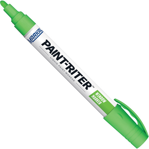 Paint-Riter™ Window Marker, Colour, Green, Marker Type, Liquid