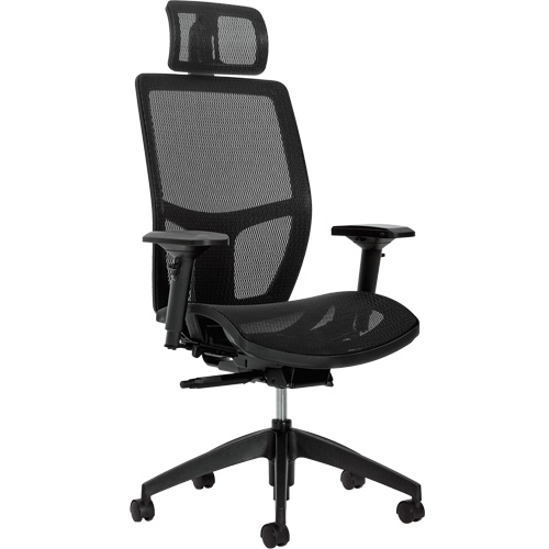 Colour, Black, Mesh, Weight Capacity, 300 lbs., Overall Height, 48-1/2", Overall Width, 24-1/2", Overall Depth