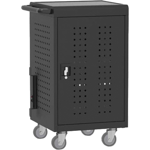 Number of Ports, 30, USB-C, 1.05” W x 14.66” D x 10.8” H, Weight Capacity, 110 lbs., Casters