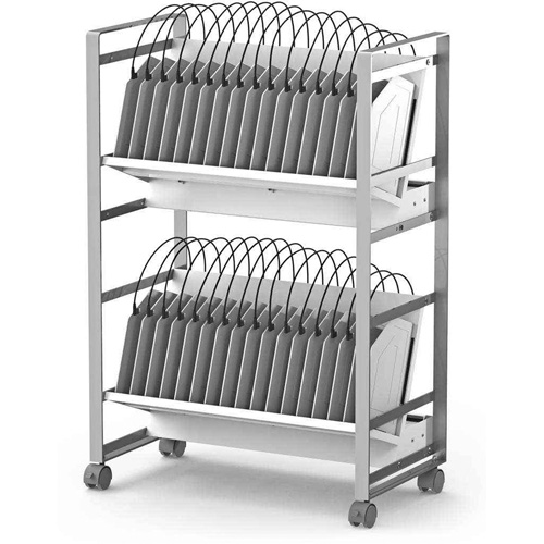 32, Port Type, USB-C, 27” W x 14.75” D x 30” H, Device Slot Dimensions, 1.25” W x 8” D, Weight Capacity