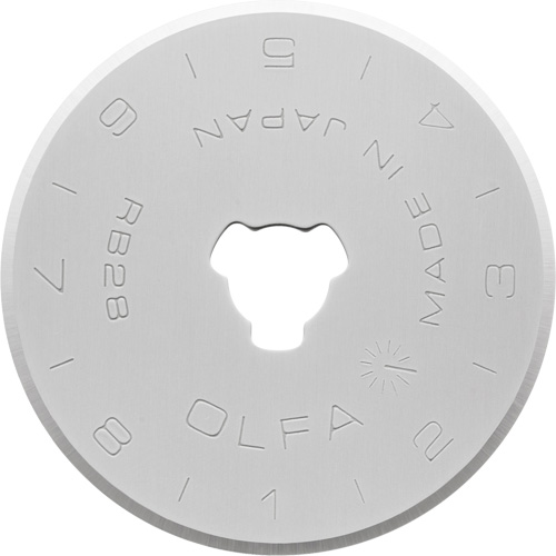 28mm RB28 Tungsten Steel Rotary Blades, Pack of 10, Single, Limited Lifetime