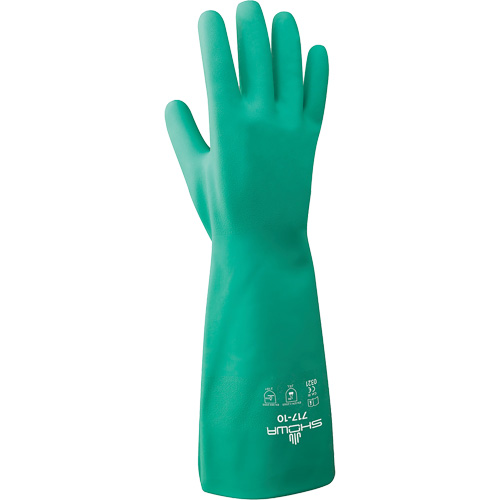 Nitri-Solve® Gloves, Size, 2X-Large/11, Length, 13", Thickness, 11-mil, Cuff Style, Straight, Case Quantity, 144