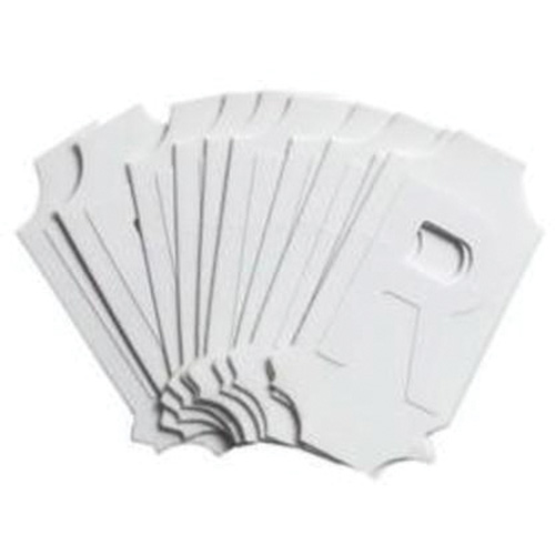Quick-Align® Individual Gothic Number & Letter Labels, Pack of 10, R, Colours, White, Character Height, 4"