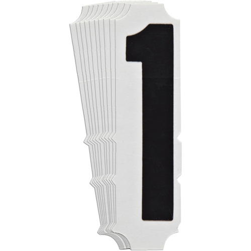 Quick-Align® Individual Gothic Number and Letter Labels, Pack of 10, 1, Colours, Black, Character Height, 6"