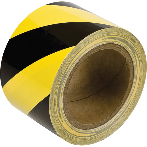 Colour, Black and Yellow, Vinyl, Width, 3", Roll Length, 60'