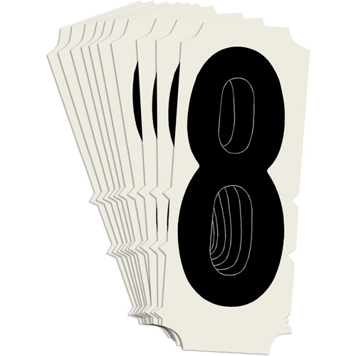 Condensed Quick-Align® Individual Gothic Number and Letter Labels Pack of 10