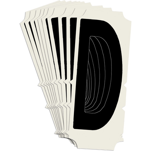 Condensed Quick-Align® Individual Gothic Number and Letter Labels Pack of 10