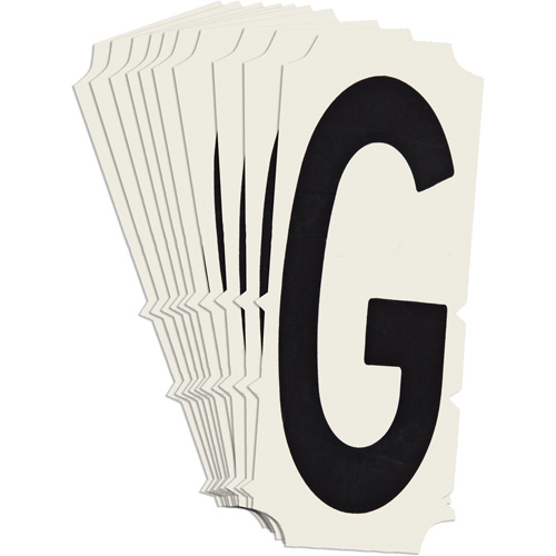 Condensed Quick-Align® Individual Gothic Number and Letter Labels Pack of 10
