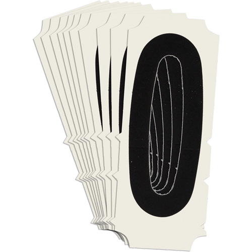 Condensed Quick-Align® Individual Gothic Number & Letter Labels Pack of 10