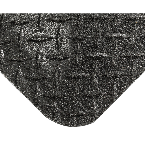 SpongeCote® With Gritshield Mats No. 416, Width, 2', Length, 3', Thickness, 9/16", Colour, Black, Manufacturer's Warranty, 1 Year