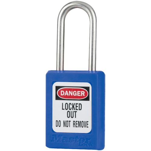 S31 Zenex™ Padlocks - Set of Six, Box of 6, Safety Padlock, Body Width, 1-3/8", Shackle Diameter, 3/16", Shackle Clearance Height, 1-1/2", Shackle Clearance Width, 1-7/8"
