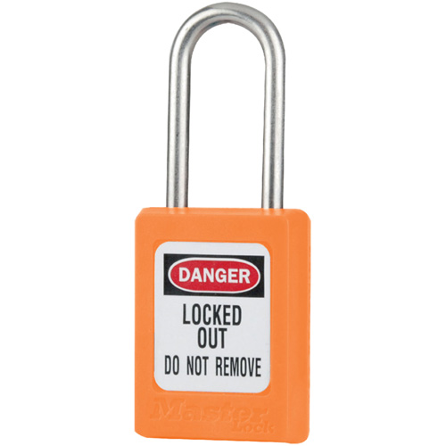 S33 Zenex™ Padlock - Set of Twelve, Box of 12, Safety Padlock, Body Width, 1-3/8", Shackle Diameter, 3/16", Shackle Clearance Height, 1-1/2", Shackle Clearance Width, 1-7/8"