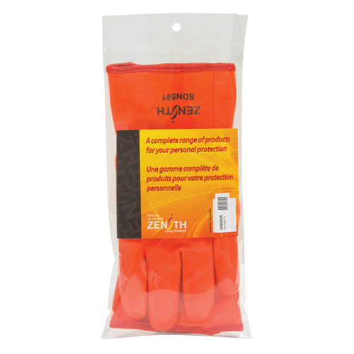 Winter-Lined Chemical-Resistant Gloves, Pair, 9, Length, 12", Thickness, Heavy Weight, Cuff Style, Gauntlet, Shell Material, 1 Year Limited