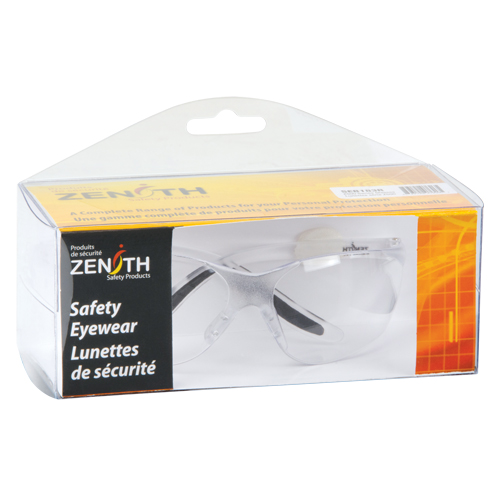 Z500 Series Safety Glasses, Clear Lens, Anti-Fog/Anti-Scratch, Meets/Exceeds CSA Z94.3