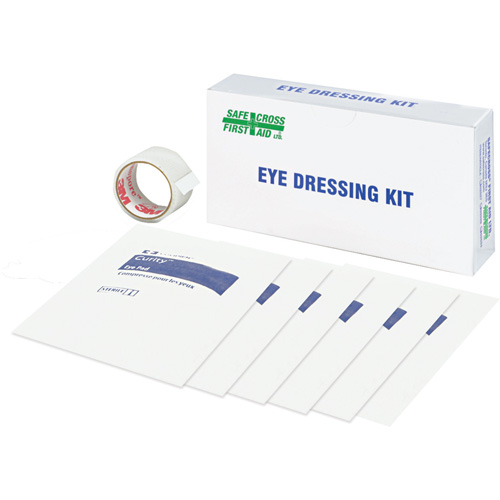Dressing Kit (6 Pads, Tape), Each, Eye, Medical Device Class, Class 1, Kit