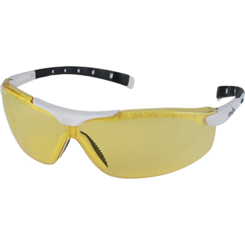 Z1500 Series Safety Glasses, Standard(s) Met, Meets/Exceeds CSA Z94.3, Lens Tint, Amber, Lens Coating, Anti-Scratch, Manufacturer's Warranty, 1 Year Limited
