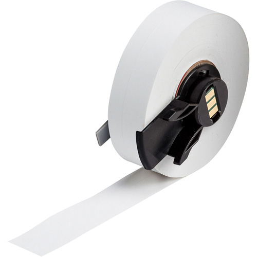 Printable Blank Tag Stock, Each, Polypropylene, Colour, White, Width, 0.5", For Use With, BMP® 71/BMP® 61/TLS 2200®/TLS-PC Link™/BradyPrinter™ M611, 50