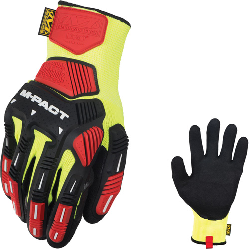 M-Pact® Knit CR3A3 Glove, Size Small/8, 13 Gauge, Nitrile Coated, Polyester Shell, ANSI/ISEA 105 Level 3