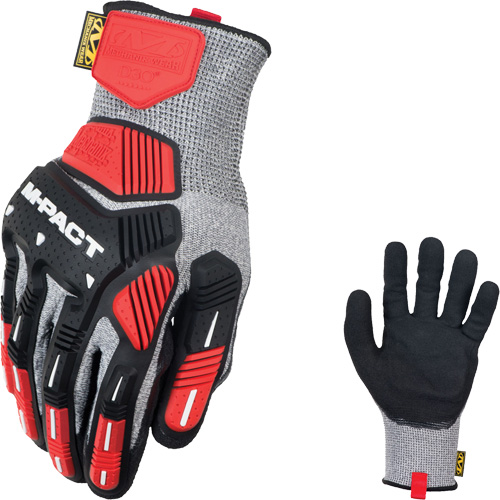 M-Pact® Knit CR5A5 Glove, Size Small/8, 13 Gauge, Nitrile Coated, ANSI/ISEA 105 Level 5
