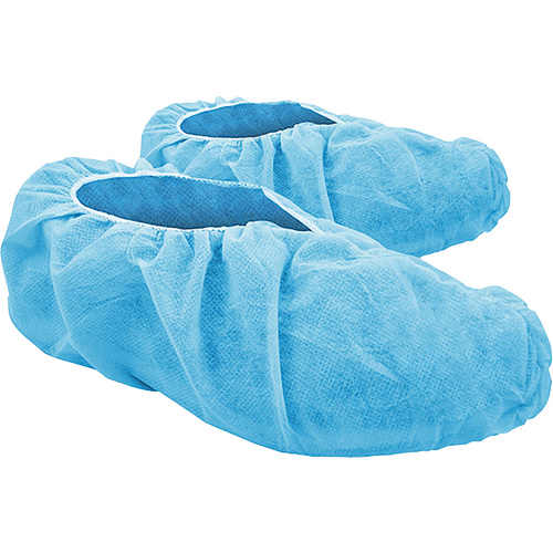 CoverMe™ Disposable Shoe Covers, Pack of 100, Polypropylene, Size, Large, Colour, Blue