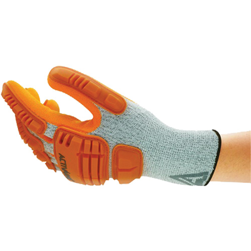 ActivArmr® 97-125 Cut & Impact-Resistant Gloves, Size, 2X-Large/11, Gauge, 13, Shell Material, HPPE/Nylon, Cut Resistance