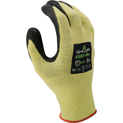 4561 Gloves, Size, Small/6, Gauge, 15, Shell Material, Kevlar®, Coating, Foam Nitrile, Colour, Yellow/Black