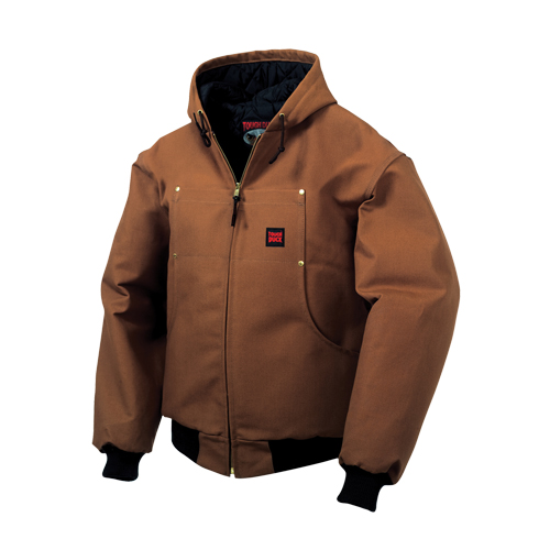 Hooded Bomber, Men's, Large, Brown