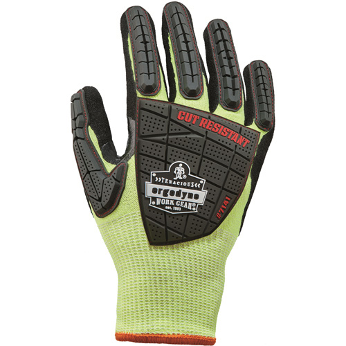ProFlex® 7141 Cut Resistant Gloves, Size, Small, Shell Material, TenaLux™, Coating, Nitrile, Colour, High Visibility Lime, Sold/priced per, Pair