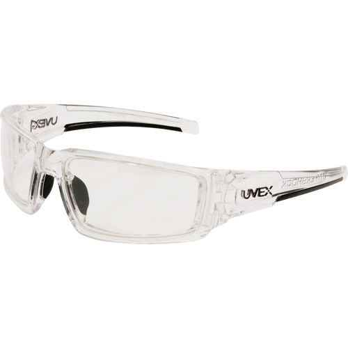 Uvex® Hypershock Safety Glasses, Each, ANSI Z87+, Lens Tint, Clear, Lens Coating, Anti-Fog/Anti-Scratch