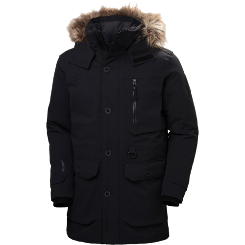 Longyear II Parka, Men's, Small, Black Each
