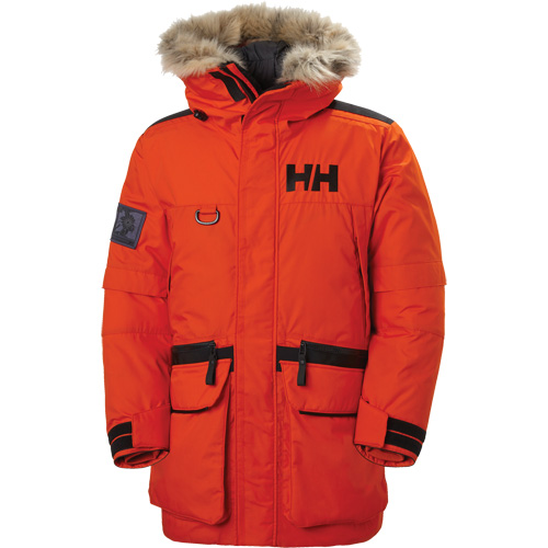 Arctic Patrol Parka, Men's, Medium, Orange Each