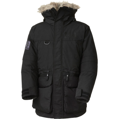 Arctic Patrol Parka, Men's, Medium, Black Each