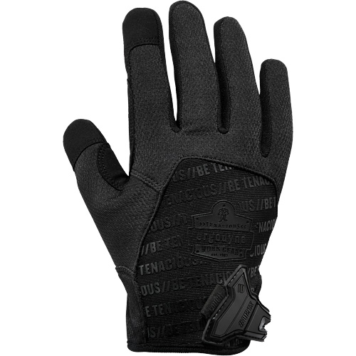 ProFlex® 812BLK High-Dexterity Tactical Gloves, Synthetic Palm, Size Small
