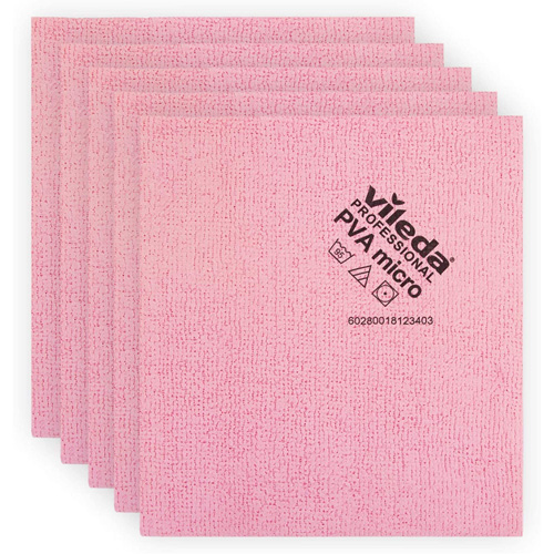 PVAmicro Max Drying Cloth, Material, Microfibre, Dimensions, 19" x 17", Colour, Red