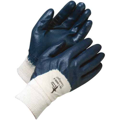 Coated Gloves, 7, Nitrile Coating, Jersey Shell Pair