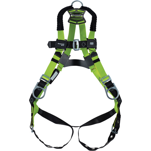 Miller® H500 Industry Standard Full Body Harness, Type, Work Positioning/Fall Arrest, Meets/Exceeds CSA Class, AP, Weight Capacity, 420 lbs., Size, Small/Medium, D-Ring Material, Steel