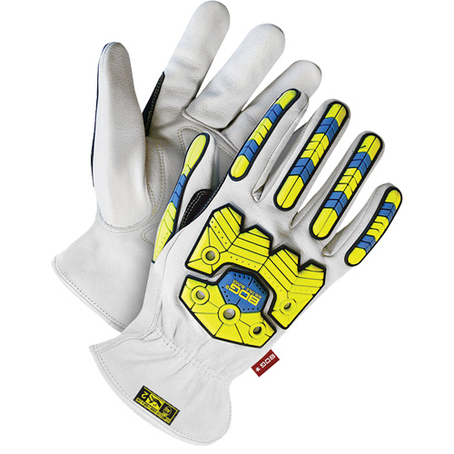 Arc Tek™ Impact Resistant Gloves, Pair, 2X-Large, Gauge, Non-Knit, Shell Material, Goatskin, Coating, Not Coated, Coating Style, Level 2