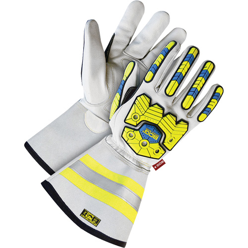 Arc Tek™ Performance Impact Resistant Gloves, Pair, 2X-Large, Gauge, Non-Knit, Shell Material, Goatskin, Coating, Not Coated, Coating Style, Level 2