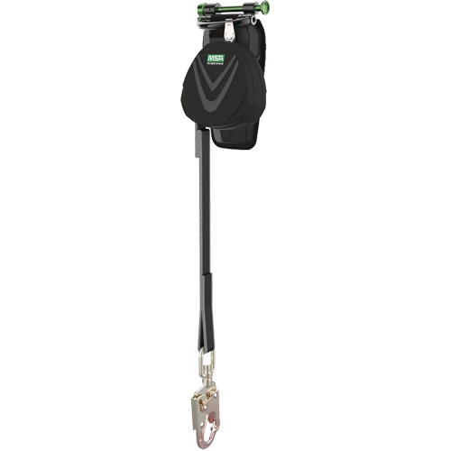 V-Edge™ Personal Fall Limiter for Leading Edge, Lifeline Length, 8', No. of SRLs, 1, Lifeline Material, Web, Swivel or Stationary