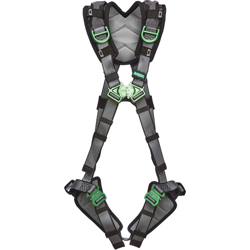 V-Fit™ Safety Harness, Each, Fall Arrest/Evacuation/Retrieval, Meets/Exceeds CSA Class, AE, Weight Capacity, 400 lbs., Size, X-Large, D-Rings