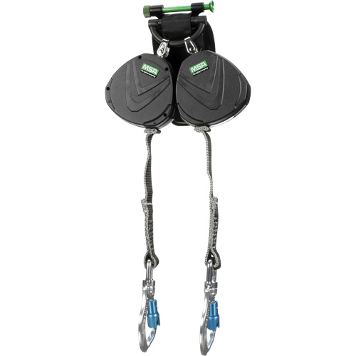 V-Edge™ Leading Edge Personal Fall Limiter, Lifeline Length, 8', No. of SRLs, 2, Lifeline Material, Web, Swivel or Stationary