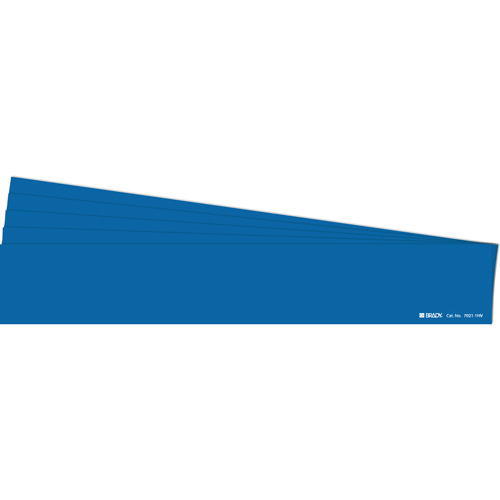 Blank Pipe Marker, Material, Vinyl, Colour, Blue, Pipe Diameter, 8" - 20", Label Height, 4"