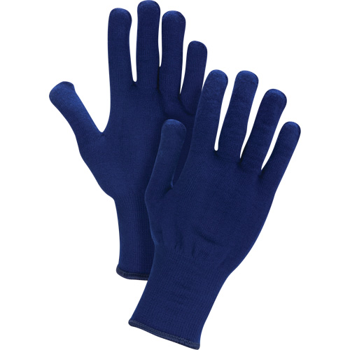 Thermal Glove Liner, Size, One Size, Shell Material, Acrylic, Coating, Non-Coated, Gauge, 13, Cuff Style, Knit, Manufacturer's Warranty, 1 Year Limited