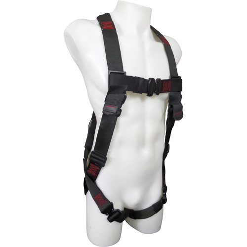 Koala Behr Safety Harness, Type, Work Positioning/Fall Arrest, Meets/Exceeds CSA Class, AP, Weight Capacity, 352 lbs., Size, Universal, Colour, Black, Material, Polyester