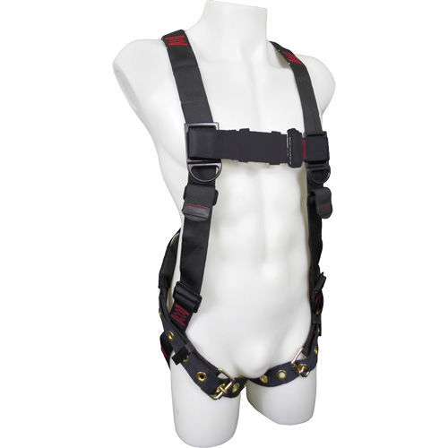Koala Behr Safety Harness, Type, Fall Arrest, Meets/Exceeds CSA Class, A, Weight Capacity, 352 lbs., Size, Universal, Colour, Black, Material, Polyester